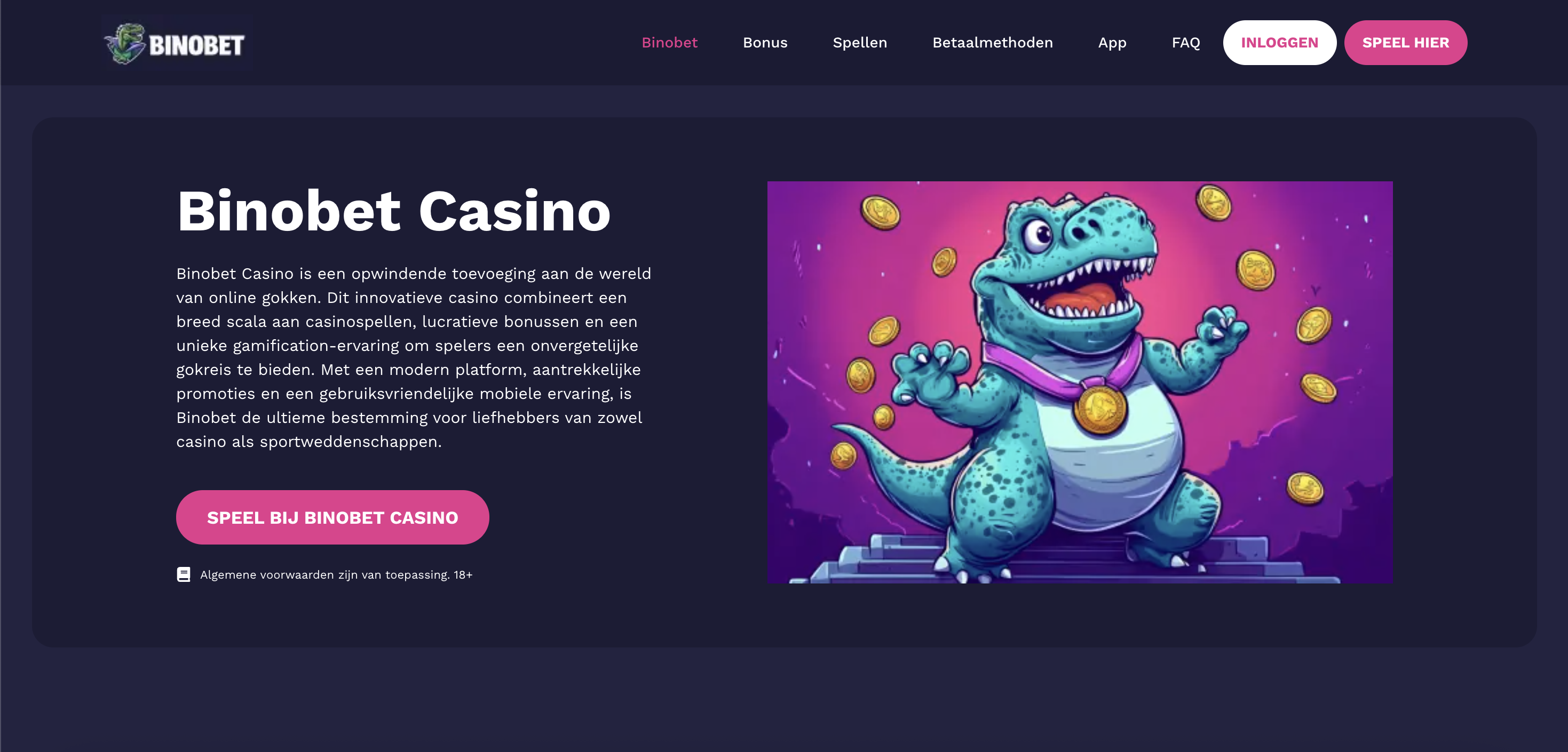 BinoBet Screenshot