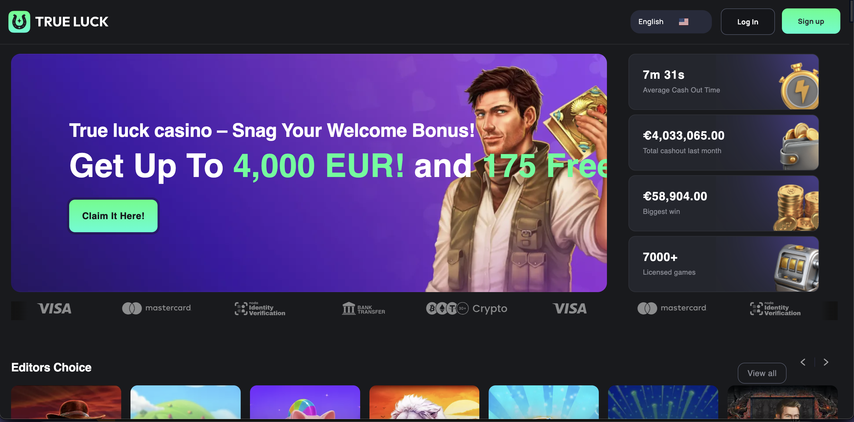 TrueLuck Screenshot